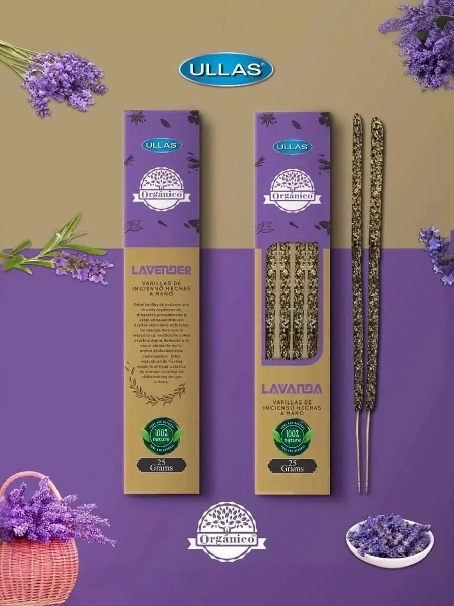 Благовония Ullas Лаванда 2