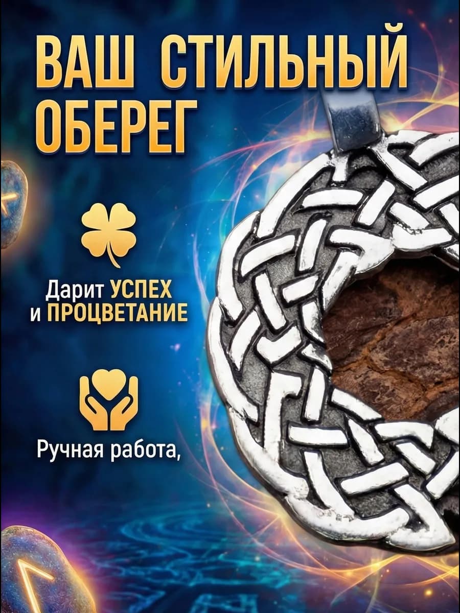 Амулет "Кельтские узлы" Тотем 3