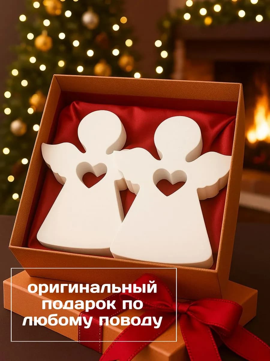 Фигурки ангелов из гипса 3