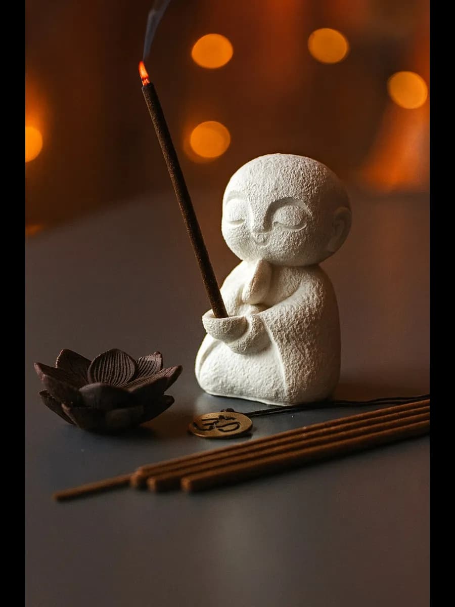 Подставка под благовония Монах