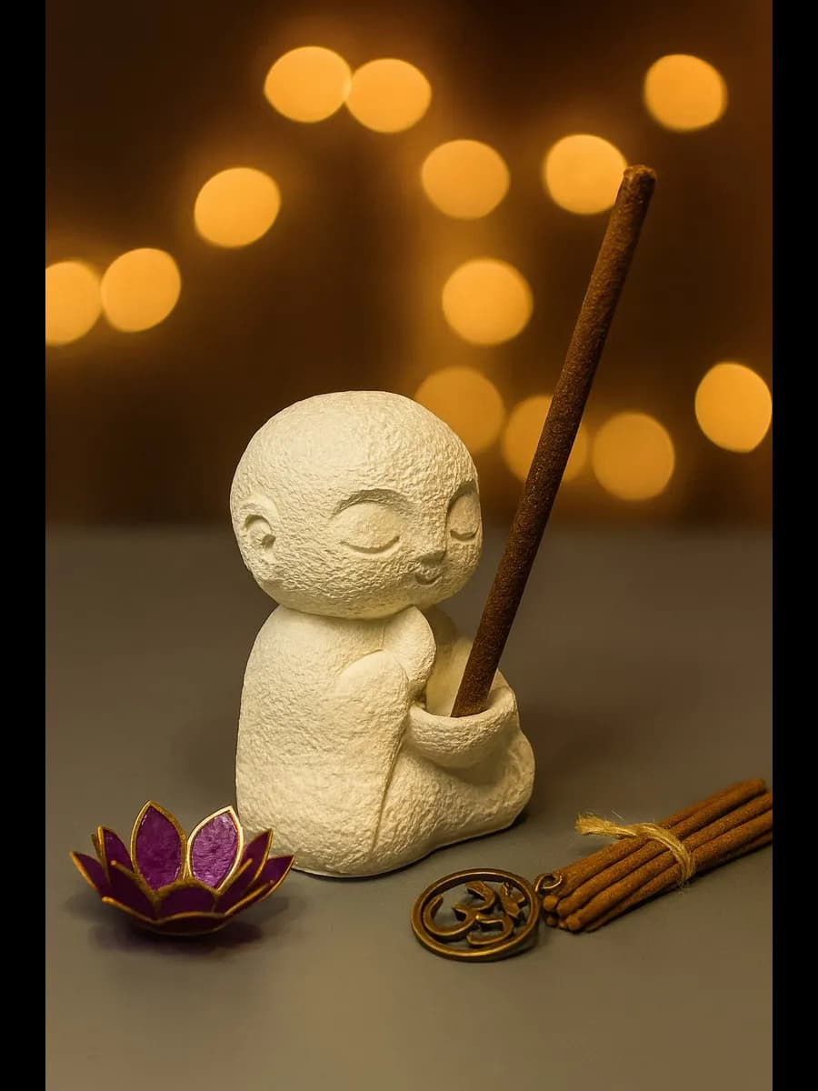 Подставка под благовония Монах 2