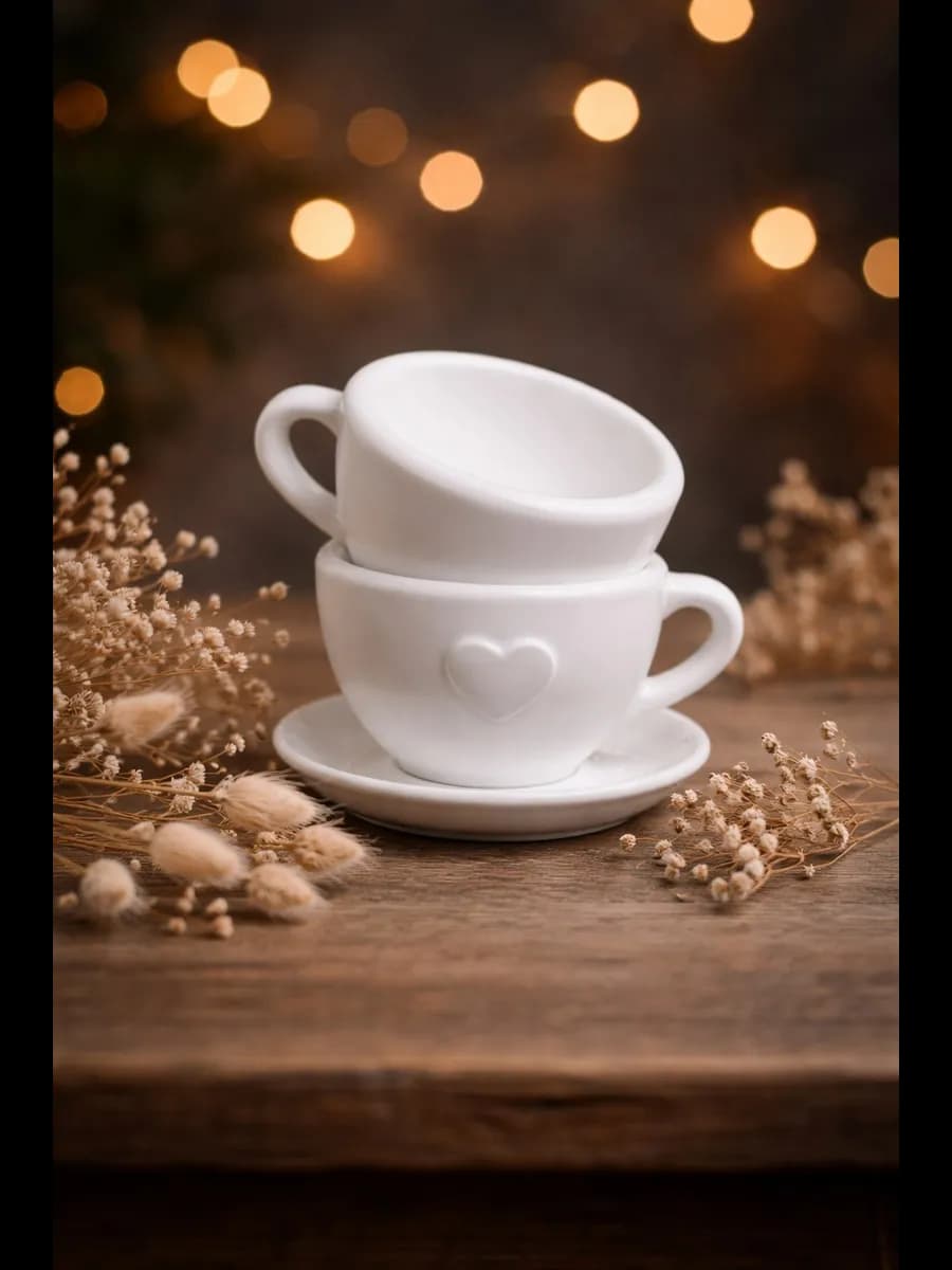 Формы для свечей из гипса 2 шт