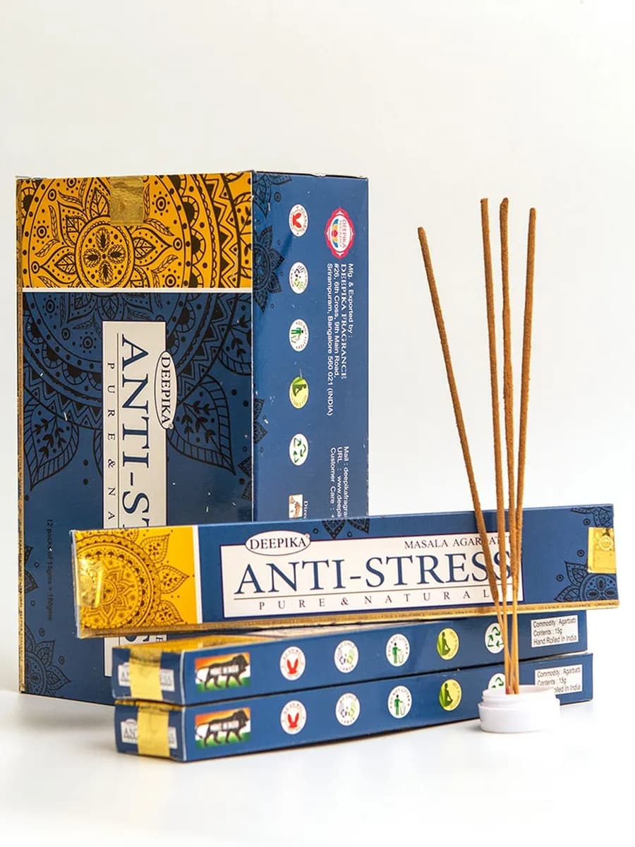 Благовония индийские Deepika Антистресс 3