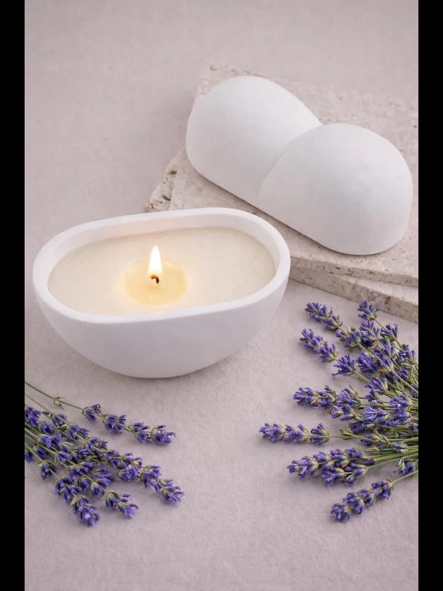 Набор свечей Сердца 3