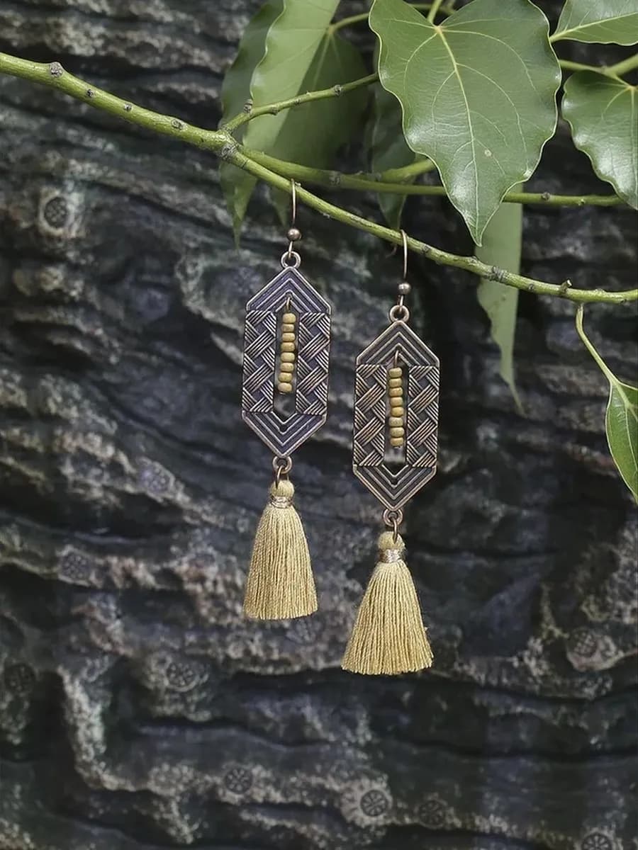 Серьги в стиле бохо