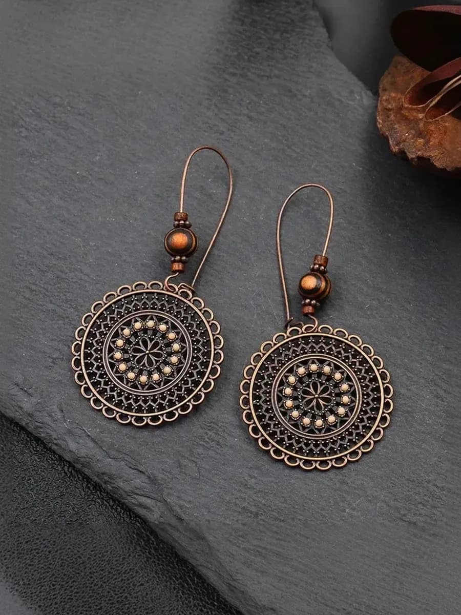 Этно серьги в стиле бохо