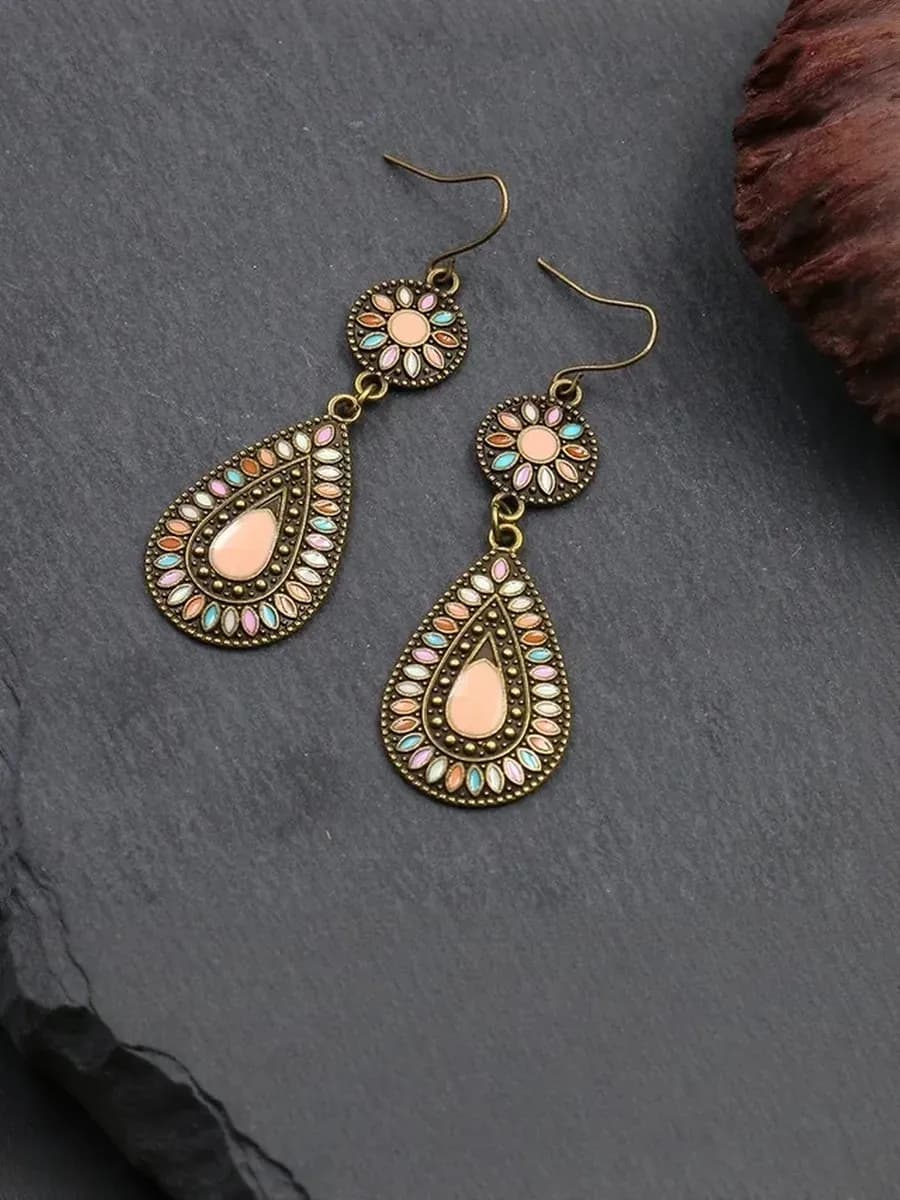 Этно серьги в стиле бохо