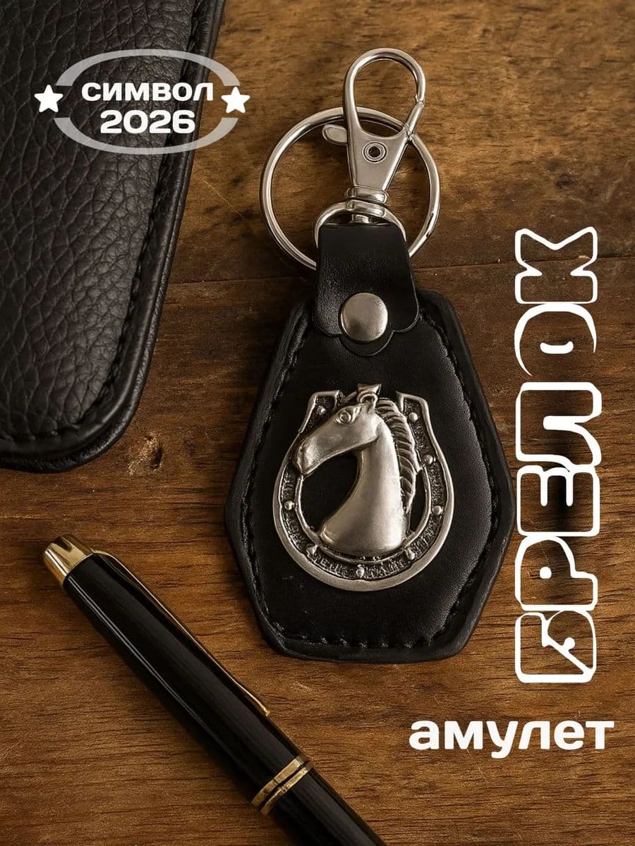 Брелок-амулет "Символ года Подкова"